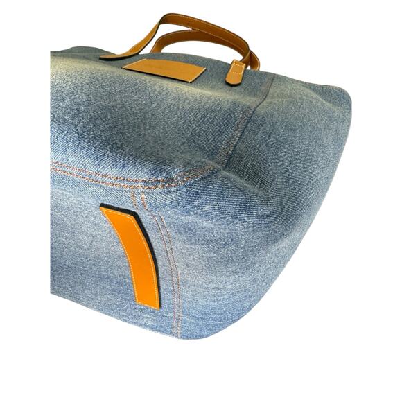 JW Anderson NWT Denim Belt Tote Bag in Blue - Picture 14 of 16